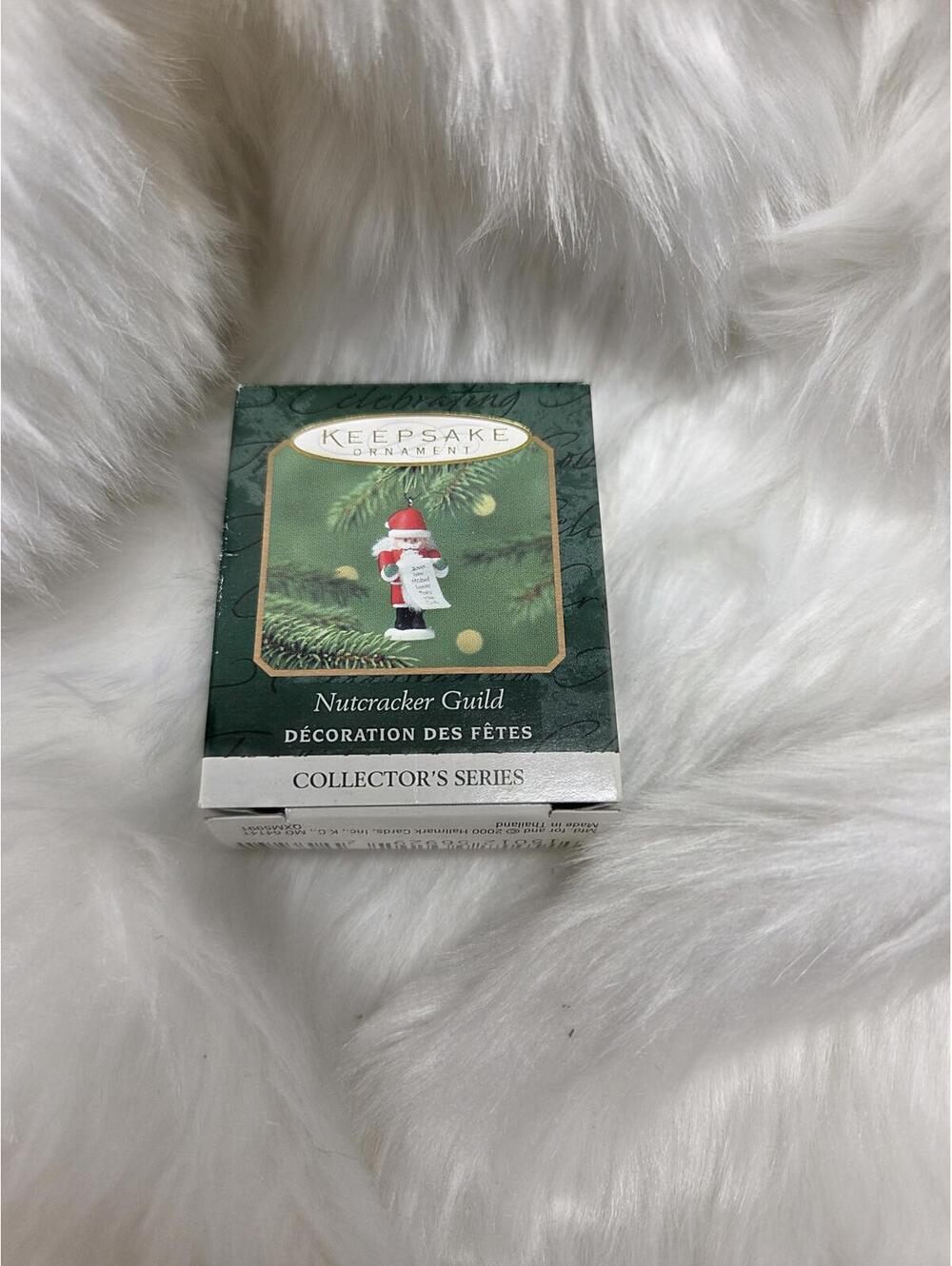 Hallmark Keepsake Nutcracker Guild Christmas Ornament Collector's Series